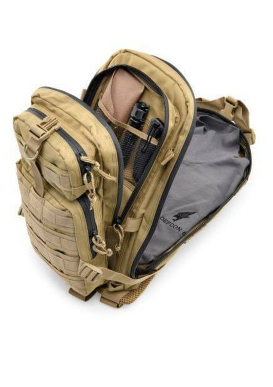 30L Camping & Tactical Backpack – Khaki