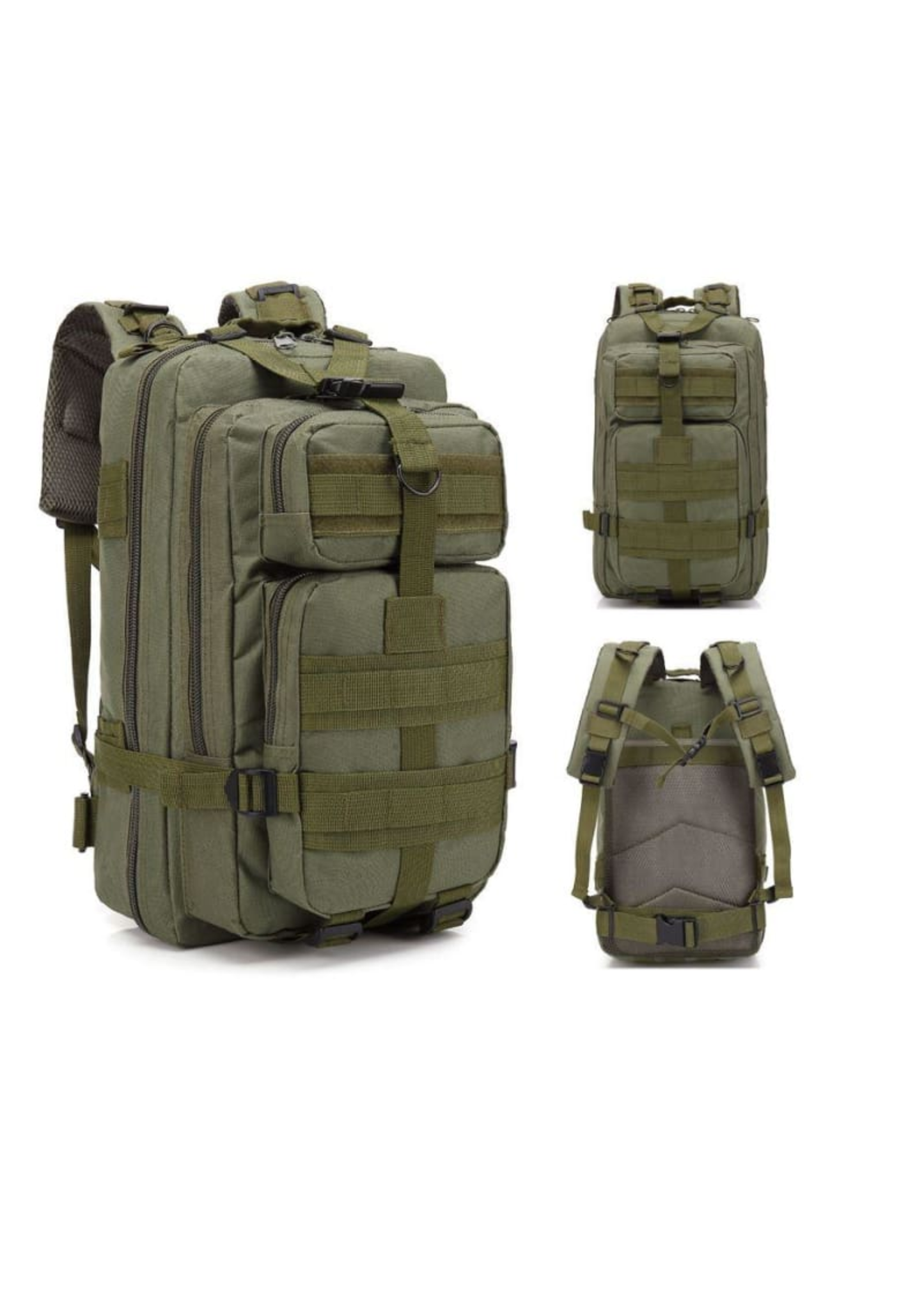 3P Camping & Tactical Backpack – Green