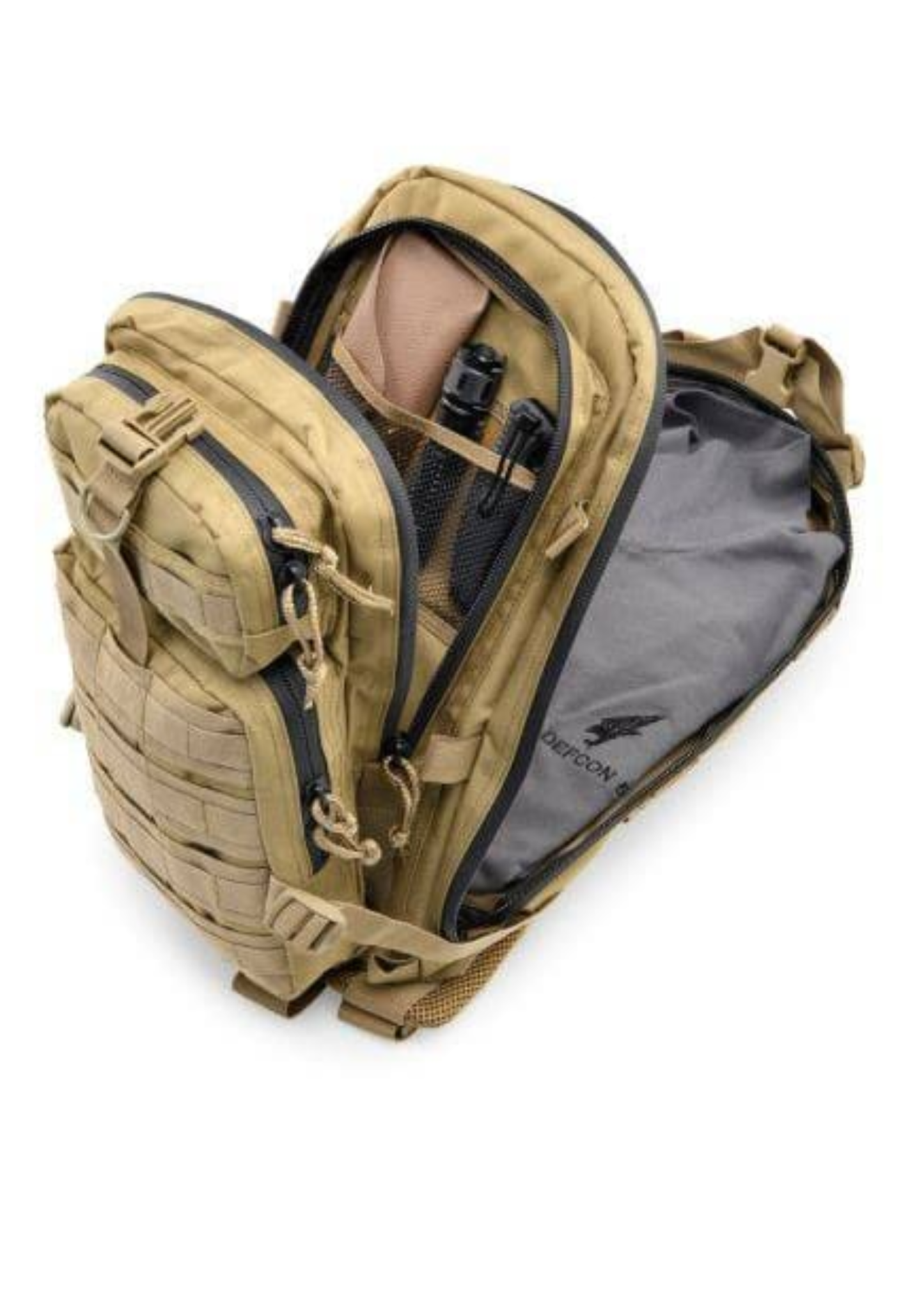 30L Camping & Tactical Backpack – Khaki